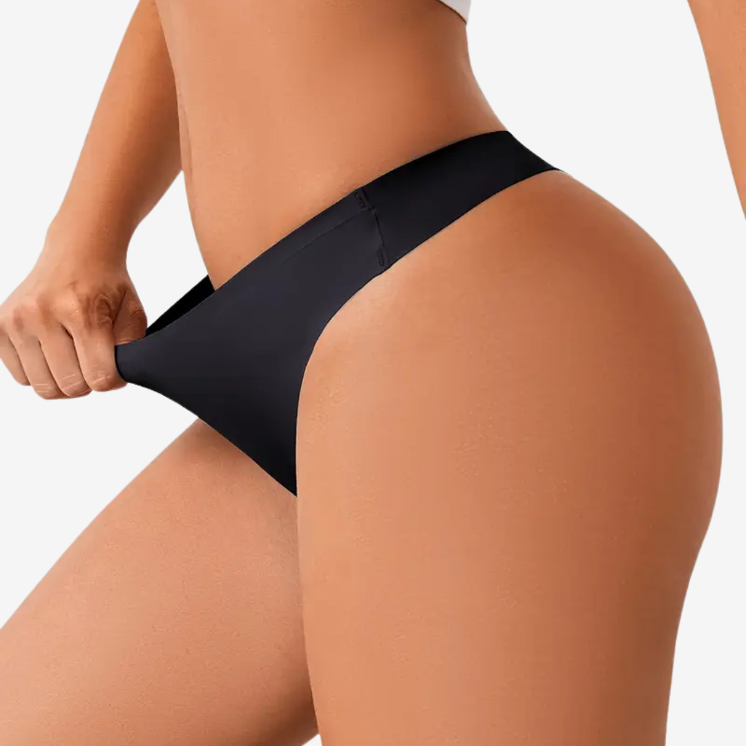 Nubelle - Nahtloser Basic Tanga 3er Set