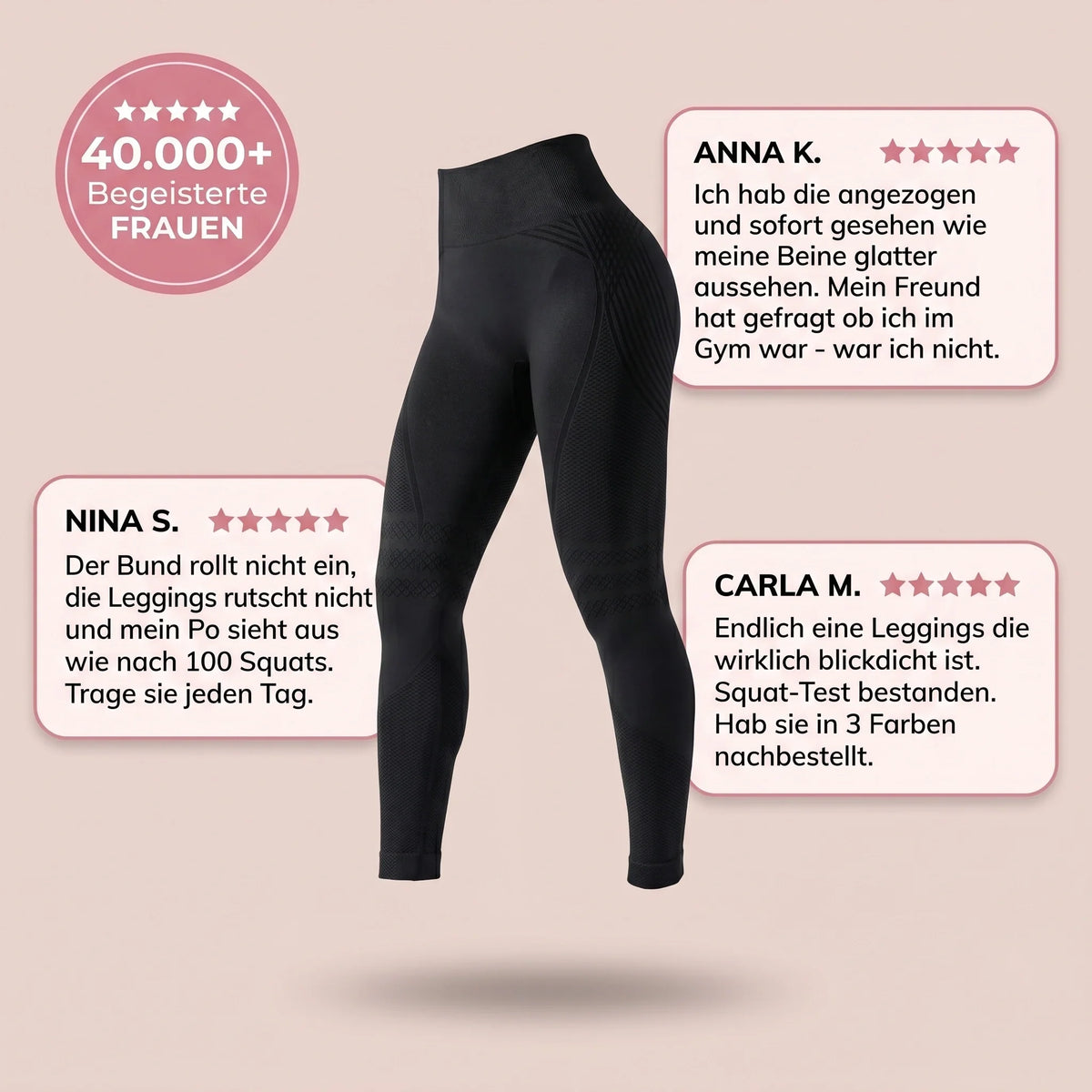 Nubelle – Kompressions Leggings
