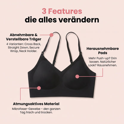 Nubelle - Nahtloser 4-WAY BH