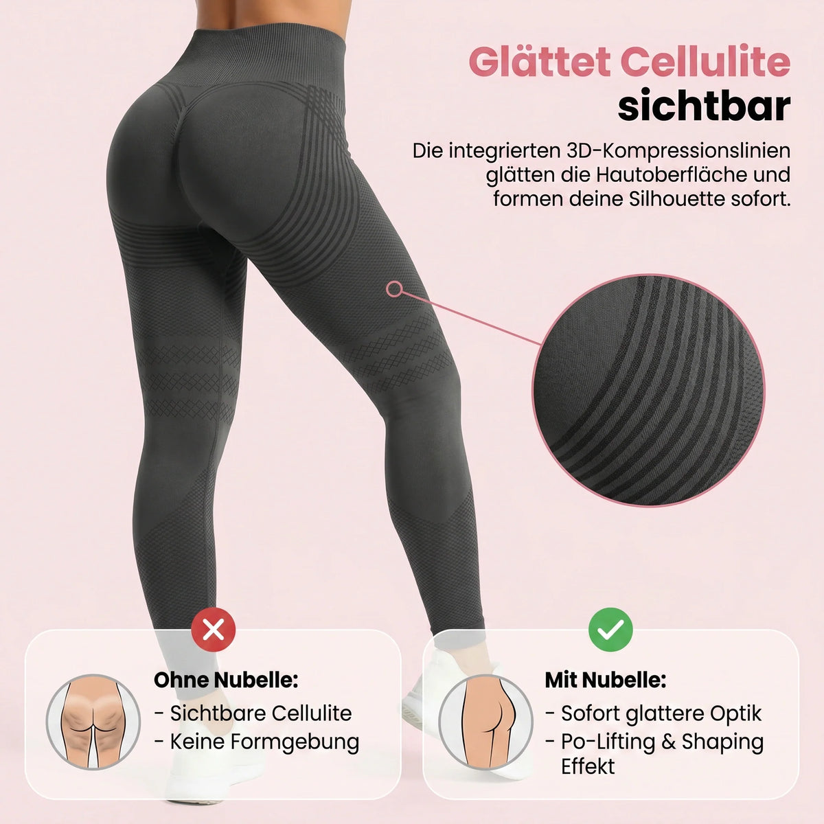 Nubelle – Kompressions Leggings